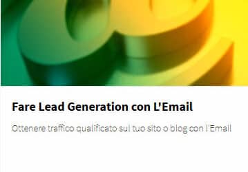 Ebook gratis: Lead generation con l'email